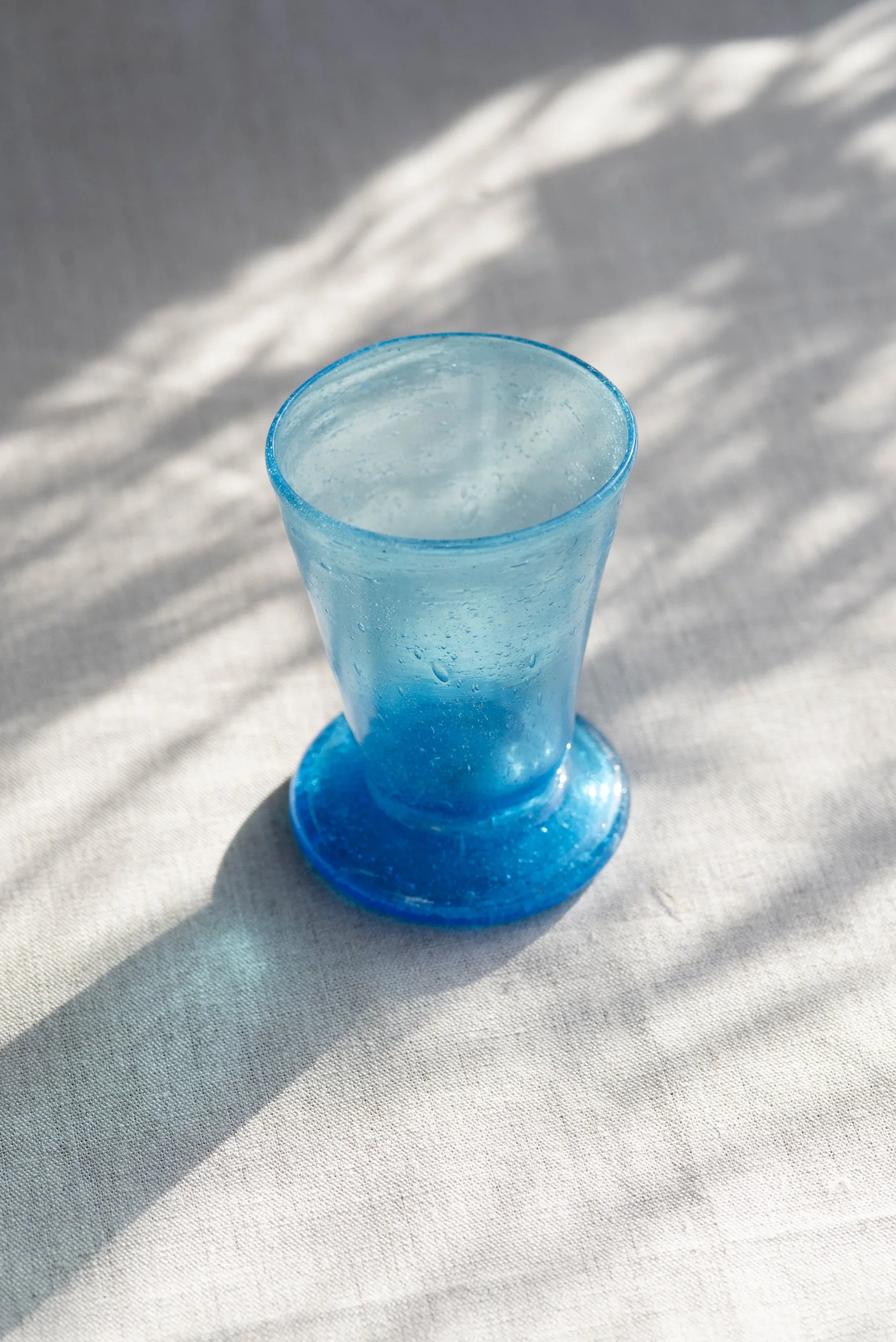 Azur blue Herati glassware — Artijaan